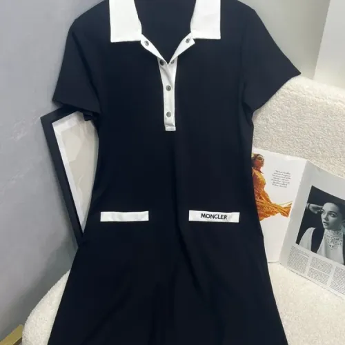 Wholesale Moncler Dresses Short Sleeved For Women #1439658 $125.00 USD, Wholesale Quality Replica Moncler Dresses