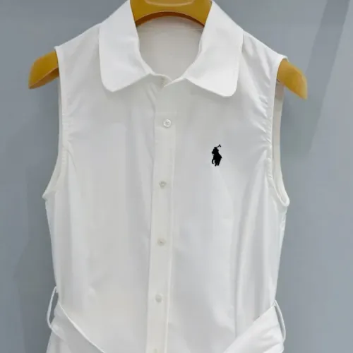 Replica Ralph Lauren Polo Dresses Sleeveless For Women #1439661 $115.00 USD for Wholesale