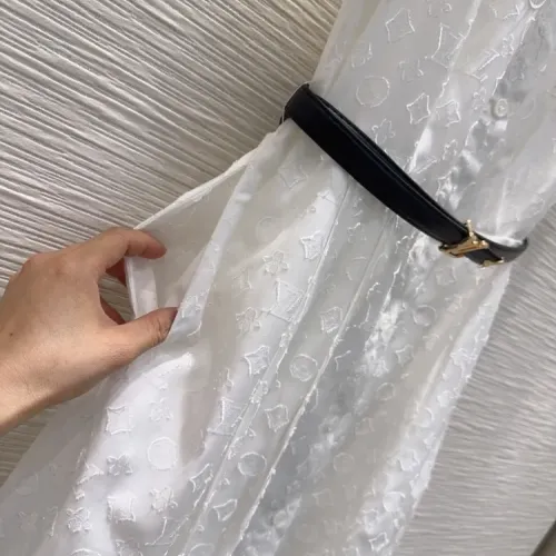 Replica Louis Vuitton LV Dresses Short Sleeved For Women #1439668 $145.00 USD for Wholesale