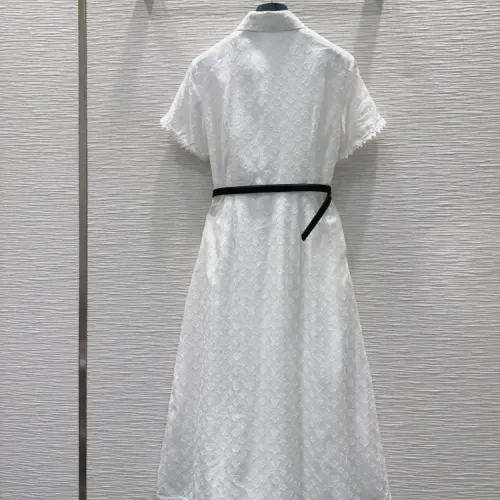 Replica Louis Vuitton LV Dresses Short Sleeved For Women #1439668 $145.00 USD for Wholesale