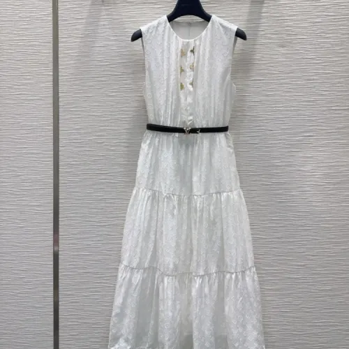 Wholesale Louis Vuitton LV Dresses Sleeveless For Women #1439670 $145.00 USD, Wholesale Quality Replica Louis Vuitton LV Dresses