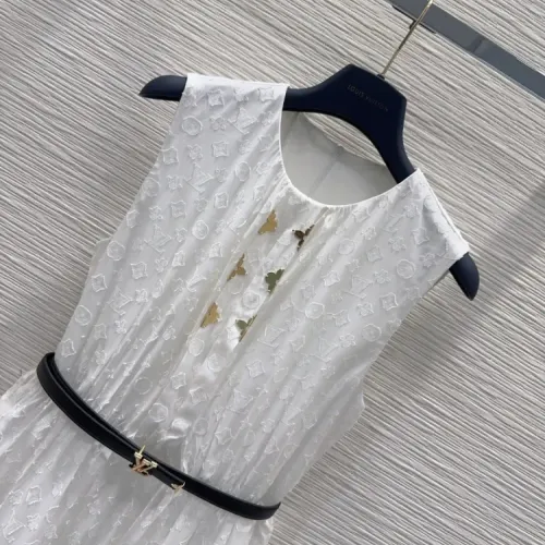 Replica Louis Vuitton LV Dresses Sleeveless For Women #1439670 $145.00 USD for Wholesale