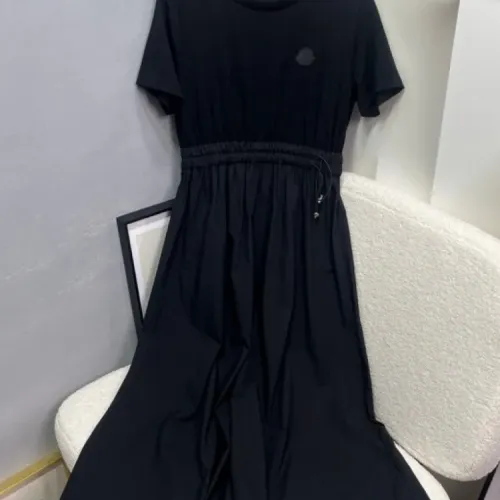 Wholesale Moncler Dresses Short Sleeved For Women #1439675 $135.00 USD, Wholesale Quality Replica Moncler Dresses