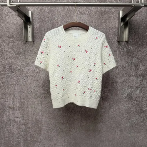 Wholesale Christian Dior T-Shirts Short Sleeved For Women #1439676 $85.00 USD, Wholesale Quality Replica Christian Dior T-Shirts