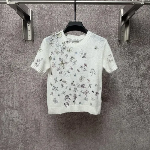 Wholesale Christian Dior T-Shirts Short Sleeved For Women #1439678 $82.00 USD, Wholesale Quality Replica Christian Dior T-Shirts