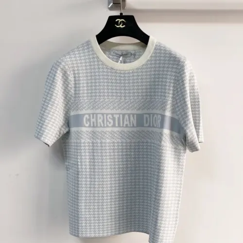 Wholesale Christian Dior T-Shirts Short Sleeved For Women #1439702 $76.00 USD, Wholesale Quality Replica Christian Dior T-Shirts