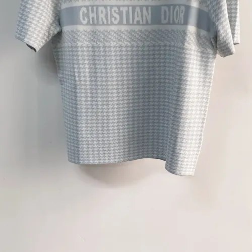 Replica Christian Dior T-Shirts Short Sleeved For Women #1439702 $76.00 USD for Wholesale