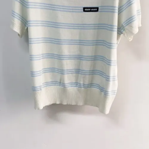 Replica MIU MIU T-Shirts Short Sleeved For Women #1439717 $100.00 USD for Wholesale