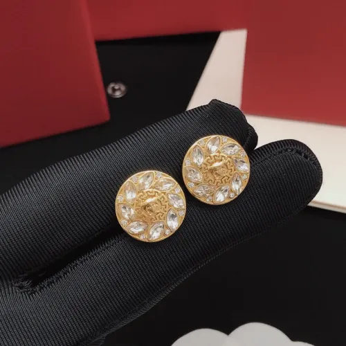 Wholesale Versace Earrings For Women #1439722 $25.00 USD, Wholesale Quality Replica Versace Earrings