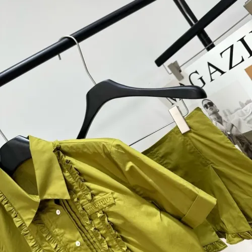 Replica MIU MIU Tracksuits Short Sleeved For Women #1439743 $162.00 USD for Wholesale