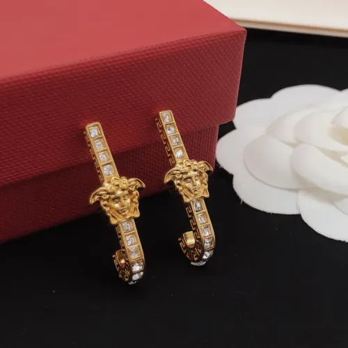Wholesale Versace Earrings For Women #1439750 $27.00 USD, Wholesale Quality Replica Versace Earrings
