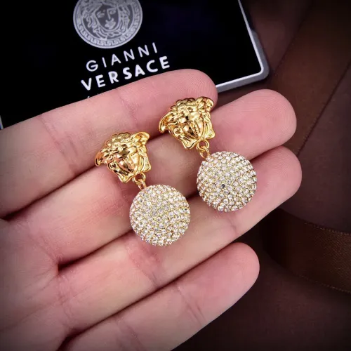 Wholesale Versace Earrings For Women #1439753 $32.00 USD, Wholesale Quality Replica Versace Earrings