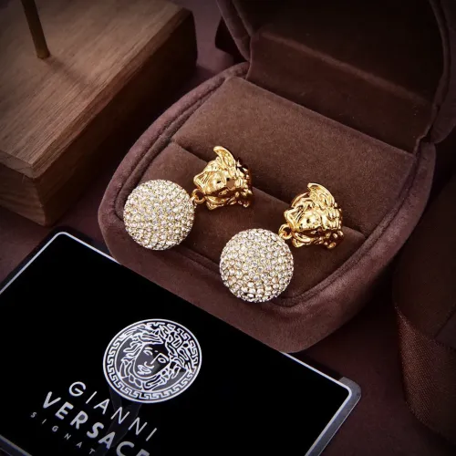 Replica Versace Earrings For Women #1439753 $32.00 USD for Wholesale