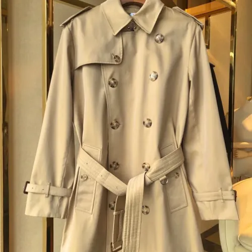 Replica Burberry Trench Coat Long Sleeved For Men #1439759 $215.00 USD for Wholesale