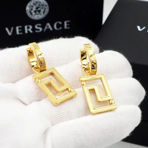 Wholesale Versace Earrings For Women #1439768 $25.00 USD, Wholesale Quality Replica Versace Earrings