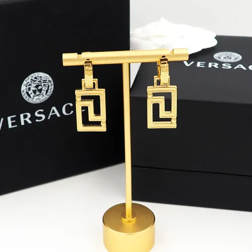 Replica Versace Earrings For Women #1439768 $25.00 USD for Wholesale