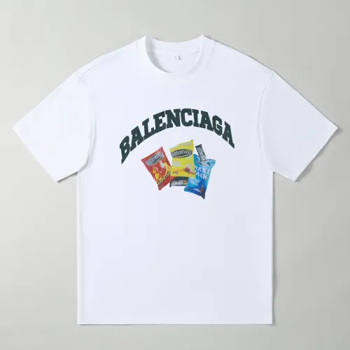 Wholesale Balenciaga Oversize T-Shirts Short Sleeved For Men #1439848 $25.00 USD, Wholesale Quality Replica Balenciaga T-Shirts