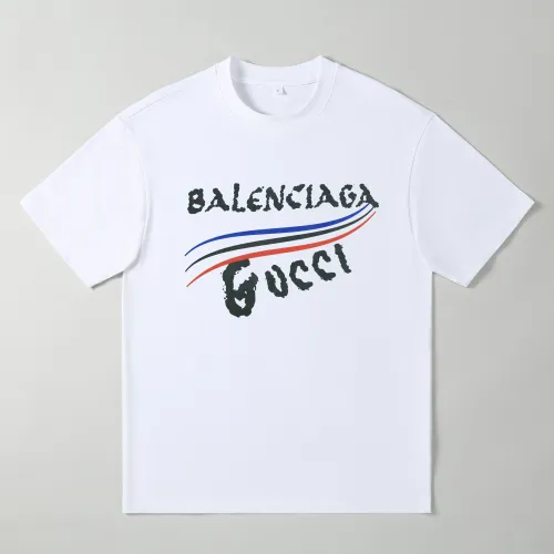 Wholesale Balenciaga Oversize T-Shirts Short Sleeved For Men #1439852 $25.00 USD, Wholesale Quality Replica Balenciaga T-Shirts