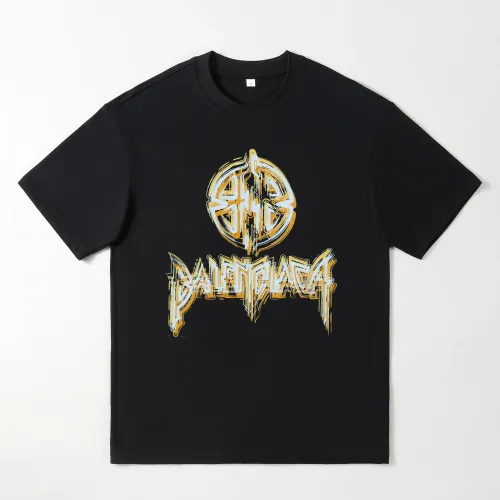 Wholesale Balenciaga Oversize T-Shirts Short Sleeved For Men #1439855 $25.00 USD, Wholesale Quality Replica Balenciaga T-Shirts