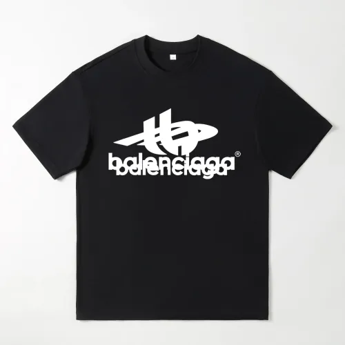 Wholesale Balenciaga Oversize T-Shirts Short Sleeved For Men #1439857 $25.00 USD, Wholesale Quality Replica Balenciaga T-Shirts