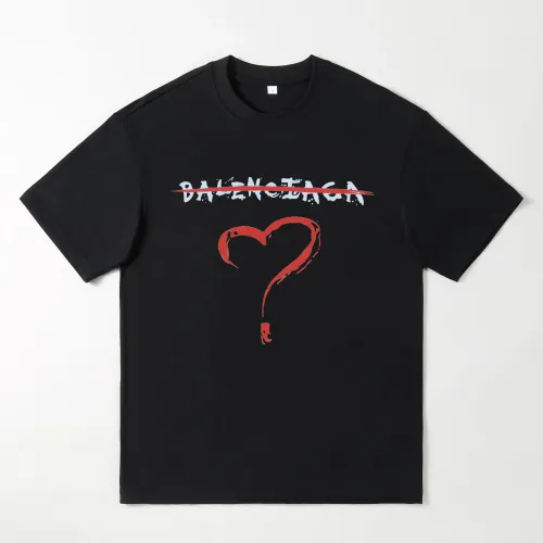 Wholesale Balenciaga Oversize T-Shirts Short Sleeved For Men #1439861 $25.00 USD, Wholesale Quality Replica Balenciaga T-Shirts