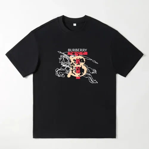 Wholesale Burberry Oversize T-Shirts Short Sleeved For Men #1439863 $25.00 USD, Wholesale Quality Replica Burberry T-Shirts