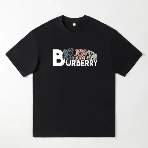 Wholesale Burberry Oversize T-Shirts Short Sleeved For Men #1439865 $25.00 USD, Wholesale Quality Replica Burberry T-Shirts
