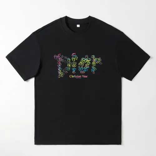 Wholesale Christian Oversize T-Shirts Short Sleeved For Men #1439871 $25.00 USD, Wholesale Quality Replica Christian Dior T-Shirts
