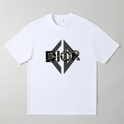 Wholesale Christian Oversize T-Shirts Short Sleeved For Men #1439874 $25.00 USD, Wholesale Quality Replica Christian Dior T-Shirts