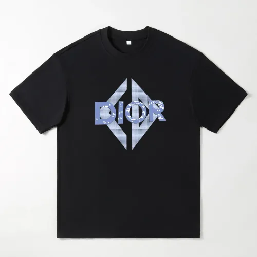 Wholesale Christian Oversize T-Shirts Short Sleeved For Men #1439875 $25.00 USD, Wholesale Quality Replica Christian Dior T-Shirts