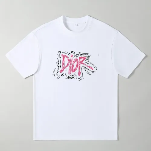Wholesale Christian Oversize T-Shirts Short Sleeved For Men #1439876 $25.00 USD, Wholesale Quality Replica Christian Dior T-Shirts