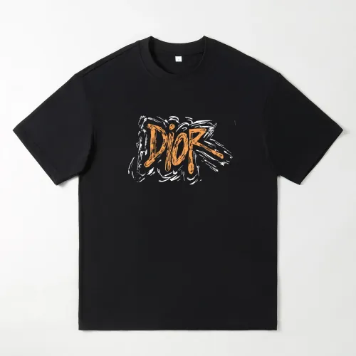Wholesale Christian Oversize T-Shirts Short Sleeved For Men #1439877 $25.00 USD, Wholesale Quality Replica Christian Dior T-Shirts