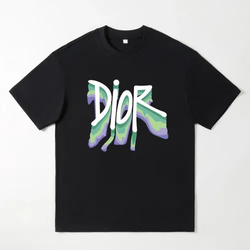 Wholesale Christian Oversize T-Shirts Short Sleeved For Men #1439879 $25.00 USD, Wholesale Quality Replica Christian Dior T-Shirts