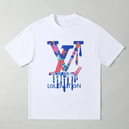 Wholesale Louis Vuitton LV Oversize T-Shirts Short Sleeved For Men #1439918 $25.00 USD, Wholesale Quality Replica Louis Vuitton LV T-Shirts