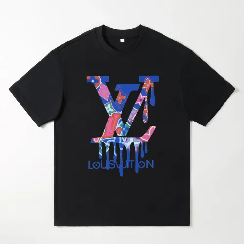 Wholesale Louis Vuitton LV Oversize T-Shirts Short Sleeved For Men #1439919 $25.00 USD, Wholesale Quality Replica Louis Vuitton LV T-Shirts