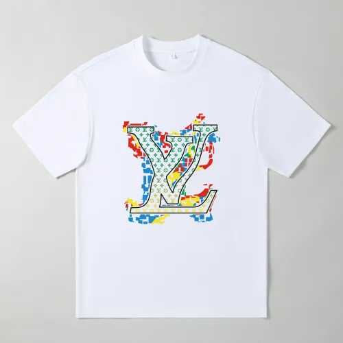 Wholesale Louis Vuitton LV Oversize T-Shirts Short Sleeved For Men #1439920 $25.00 USD, Wholesale Quality Replica Louis Vuitton LV T-Shirts