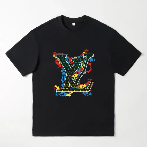 Wholesale Louis Vuitton LV Oversize T-Shirts Short Sleeved For Men #1439921 $25.00 USD, Wholesale Quality Replica Louis Vuitton LV T-Shirts