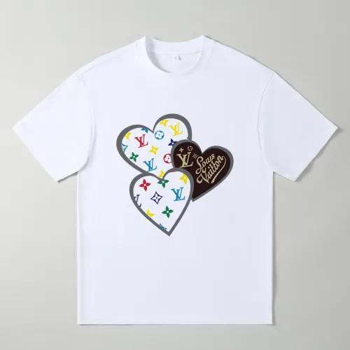 Wholesale Louis Vuitton LV Oversize T-Shirts Short Sleeved For Men #1439922 $25.00 USD, Wholesale Quality Replica Louis Vuitton LV T-Shirts