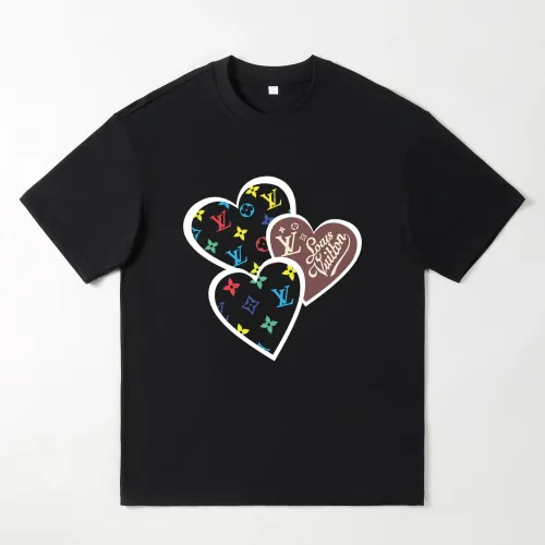 Wholesale Louis Vuitton LV Oversize T-Shirts Short Sleeved For Men #1439923 $25.00 USD, Wholesale Quality Replica Louis Vuitton LV T-Shirts
