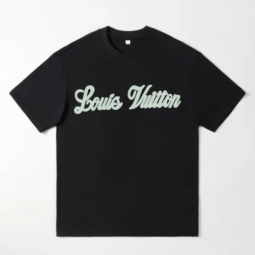 Wholesale Louis Vuitton LV Oversize T-Shirts Short Sleeved For Men #1439925 $25.00 USD, Wholesale Quality Replica Louis Vuitton LV T-Shirts