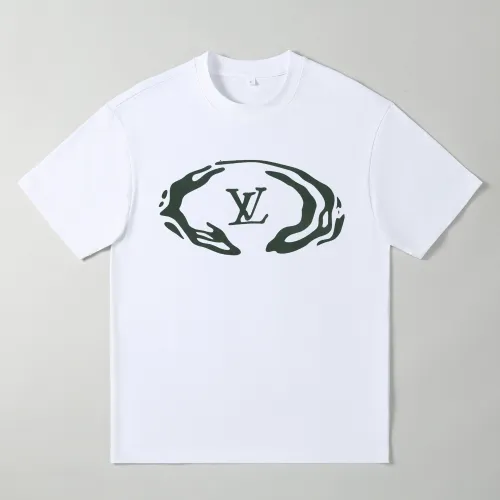 Wholesale Louis Vuitton LV Oversize T-Shirts Short Sleeved For Men #1439926 $25.00 USD, Wholesale Quality Replica Louis Vuitton LV T-Shirts