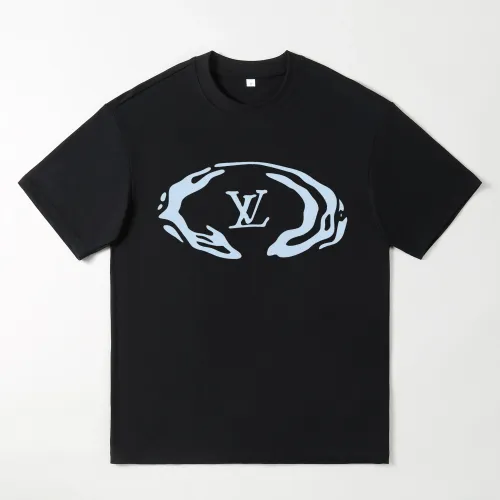 Wholesale Louis Vuitton LV Oversize T-Shirts Short Sleeved For Men #1439927 $25.00 USD, Wholesale Quality Replica Louis Vuitton LV T-Shirts