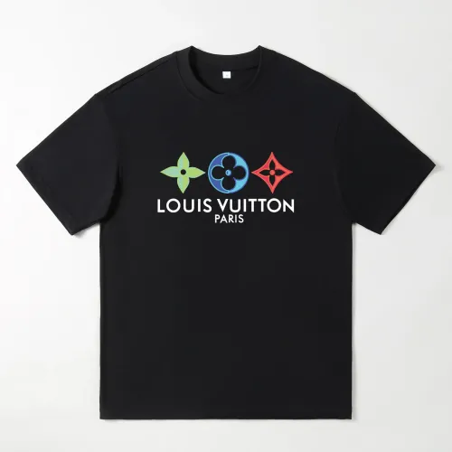 Wholesale Louis Vuitton LV Oversize T-Shirts Short Sleeved For Men #1439929 $25.00 USD, Wholesale Quality Replica Louis Vuitton LV T-Shirts