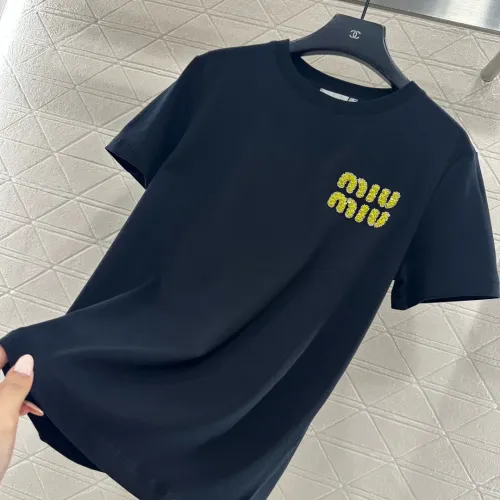 Replica MIU MIU T-Shirts Short Sleeved For Women #1439961 $60.00 USD for Wholesale