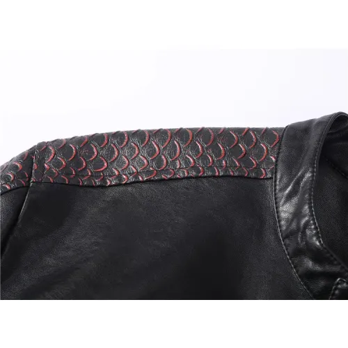 Replica Philipp Plein PP Jackets Long Sleeved For Men #1439968 $88.00 USD for Wholesale