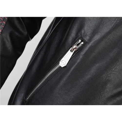 Replica Philipp Plein PP Jackets Long Sleeved For Men #1439968 $88.00 USD for Wholesale