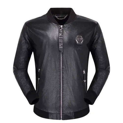 Wholesale Philipp Plein PP Jackets Long Sleeved For Men #1439971 $85.00 USD, Wholesale Quality Replica Philipp Plein PP Jackets