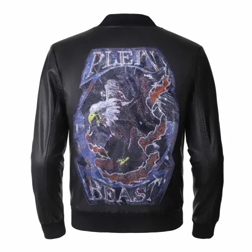 Wholesale Philipp Plein PP Jackets Long Sleeved For Men #1439973 $88.00 USD, Wholesale Quality Replica Philipp Plein PP Jackets
