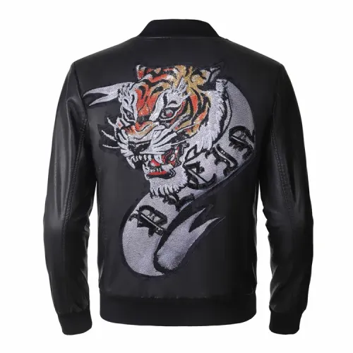 Wholesale Philipp Plein PP Jackets Long Sleeved For Men #1439975 $88.00 USD, Wholesale Quality Replica Philipp Plein PP Jackets