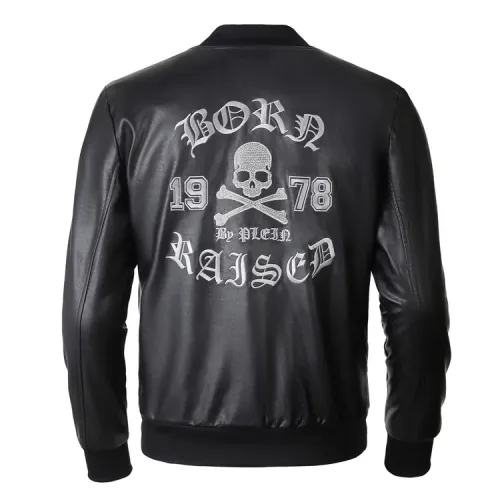 Wholesale Philipp Plein PP Jackets Long Sleeved For Men #1439976 $88.00 USD, Wholesale Quality Replica Philipp Plein PP Jackets